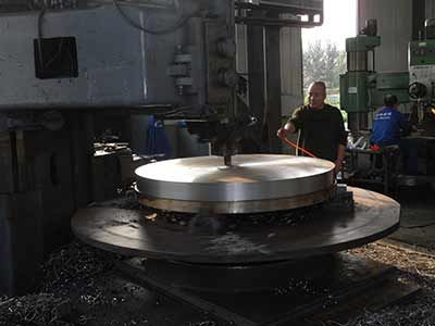 大型立車工件加工