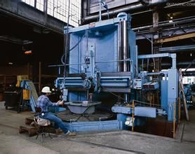 立式大件車床加工